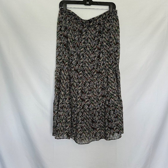 Ophelia Roe Printed Maxi Skirt - Size XL - Picture 1 of 7
